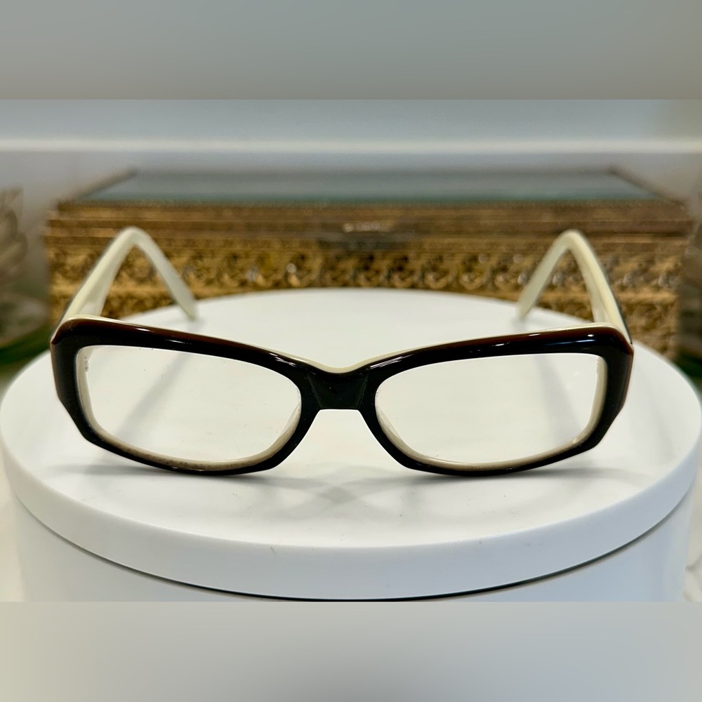 Nicole Miller, Fortune Rectangular “Ginger” Brown… - image 2